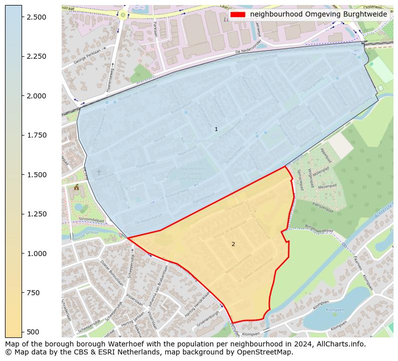 Image of the neighbourhood Omgeving Burghtweide at the map. This image is used as introduction to this page. This page shows a lot of information about the population in the neighbourhood Omgeving Burghtweide (such as the distribution by age groups of the residents, the composition of households, whether inhabitants are natives or Dutch with an immigration background, data about the houses (numbers, types, price development, use, type of property, ...) and more (car ownership, energy consumption, ...) based on open data from the Dutch Central Bureau of Statistics and various other sources!