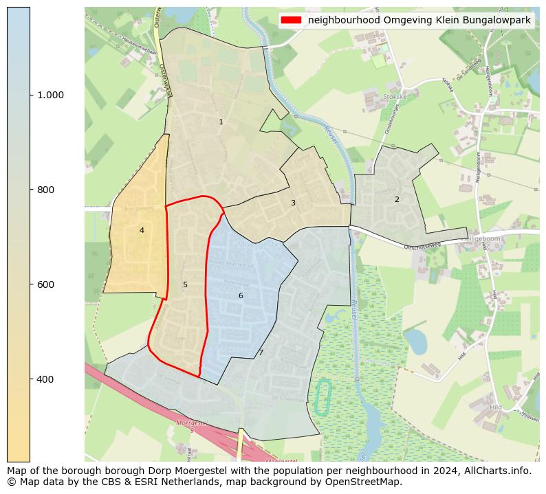 Image of the neighbourhood Omgeving Klein Bungalowpark at the map. This image is used as introduction to this page. This page shows a lot of information about the population in the neighbourhood Omgeving Klein Bungalowpark (such as the distribution by age groups of the residents, the composition of households, whether inhabitants are natives or Dutch with an immigration background, data about the houses (numbers, types, price development, use, type of property, ...) and more (car ownership, energy consumption, ...) based on open data from the Dutch Central Bureau of Statistics and various other sources!