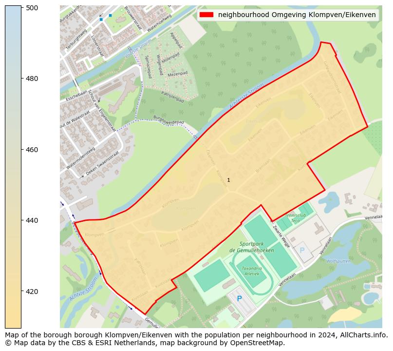 Image of the neighbourhood Omgeving Klompven/Eikenven at the map. This image is used as introduction to this page. This page shows a lot of information about the population in the neighbourhood Omgeving Klompven/Eikenven (such as the distribution by age groups of the residents, the composition of households, whether inhabitants are natives or Dutch with an immigration background, data about the houses (numbers, types, price development, use, type of property, ...) and more (car ownership, energy consumption, ...) based on open data from the Dutch Central Bureau of Statistics and various other sources!