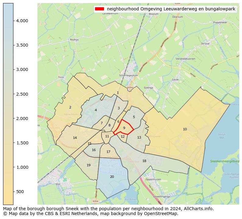 Image of the neighbourhood Omgeving Leeuwarderweg en bungalowpark at the map. This image is used as introduction to this page. This page shows a lot of information about the population in the neighbourhood Omgeving Leeuwarderweg en bungalowpark (such as the distribution by age groups of the residents, the composition of households, whether inhabitants are natives or Dutch with an immigration background, data about the houses (numbers, types, price development, use, type of property, ...) and more (car ownership, energy consumption, ...) based on open data from the Dutch Central Bureau of Statistics and various other sources!