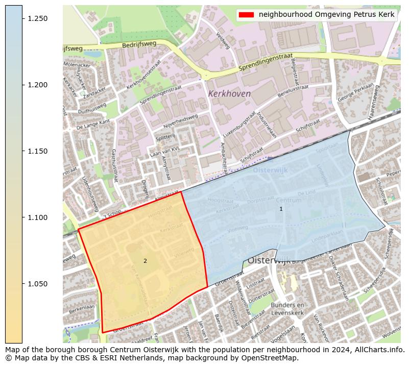 Image of the neighbourhood Omgeving Petrus Kerk at the map. This image is used as introduction to this page. This page shows a lot of information about the population in the neighbourhood Omgeving Petrus Kerk (such as the distribution by age groups of the residents, the composition of households, whether inhabitants are natives or Dutch with an immigration background, data about the houses (numbers, types, price development, use, type of property, ...) and more (car ownership, energy consumption, ...) based on open data from the Dutch Central Bureau of Statistics and various other sources!