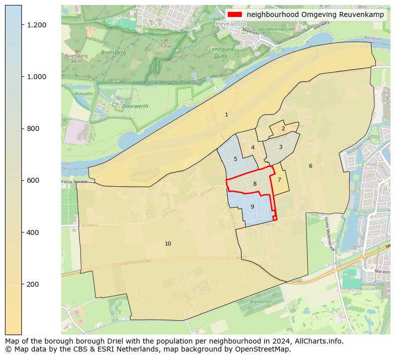 Image of the neighbourhood Omgeving Reuvenkamp at the map. This image is used as introduction to this page. This page shows a lot of information about the population in the neighbourhood Omgeving Reuvenkamp (such as the distribution by age groups of the residents, the composition of households, whether inhabitants are natives or Dutch with an immigration background, data about the houses (numbers, types, price development, use, type of property, ...) and more (car ownership, energy consumption, ...) based on open data from the Dutch Central Bureau of Statistics and various other sources!