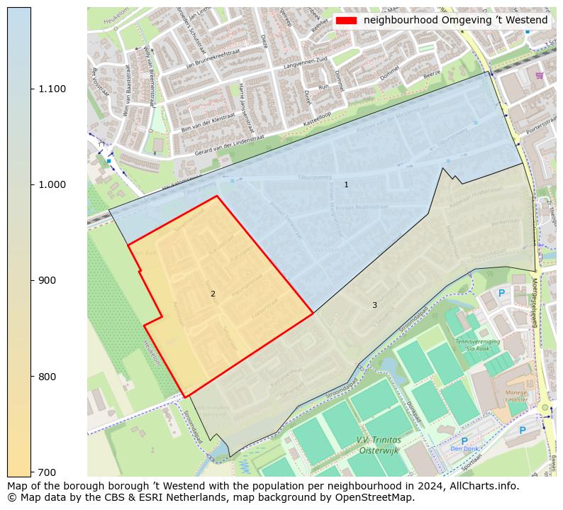 Image of the neighbourhood Omgeving ’t Westend at the map. This image is used as introduction to this page. This page shows a lot of information about the population in the neighbourhood Omgeving ’t Westend (such as the distribution by age groups of the residents, the composition of households, whether inhabitants are natives or Dutch with an immigration background, data about the houses (numbers, types, price development, use, type of property, ...) and more (car ownership, energy consumption, ...) based on open data from the Dutch Central Bureau of Statistics and various other sources!