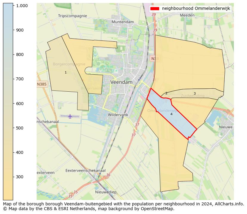 Image of the neighbourhood Ommelanderwijk at the map. This image is used as introduction to this page. This page shows a lot of information about the population in the neighbourhood Ommelanderwijk (such as the distribution by age groups of the residents, the composition of households, whether inhabitants are natives or Dutch with an immigration background, data about the houses (numbers, types, price development, use, type of property, ...) and more (car ownership, energy consumption, ...) based on open data from the Dutch Central Bureau of Statistics and various other sources!