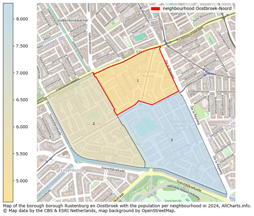 Image of the neighbourhood Oostbroek-Noord at the map. This image is used as introduction to this page. This page shows a lot of information about the population in the neighbourhood Oostbroek-Noord (such as the distribution by age groups of the residents, the composition of households, whether inhabitants are natives or Dutch with an immigration background, data about the houses (numbers, types, price development, use, type of property, ...) and more (car ownership, energy consumption, ...) based on open data from the Dutch Central Bureau of Statistics and various other sources!