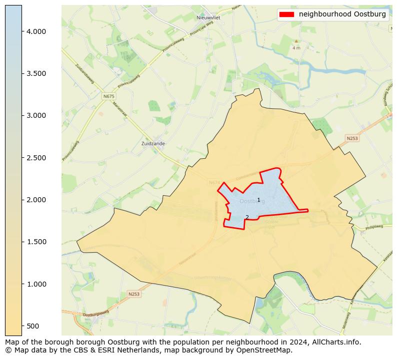 Image of the neighbourhood Oostburg at the map. This image is used as introduction to this page. This page shows a lot of information about the population in the neighbourhood Oostburg (such as the distribution by age groups of the residents, the composition of households, whether inhabitants are natives or Dutch with an immigration background, data about the houses (numbers, types, price development, use, type of property, ...) and more (car ownership, energy consumption, ...) based on open data from the Dutch Central Bureau of Statistics and various other sources!