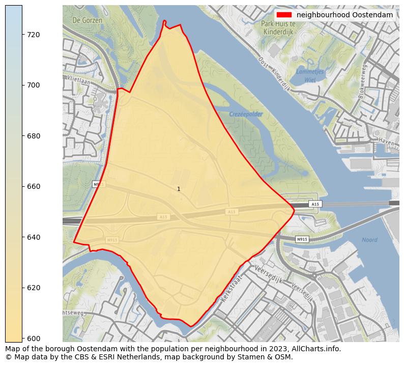 Map of the borough Oostendam with the population per neighbourhood in 2023. This page shows a lot of information about residents (such as the distribution by age groups, family composition, gender, native or Dutch with an immigration background, ...), homes (numbers, types, price development, use, type of property, ...) and more (car ownership, energy consumption, ...) based on open data from the Dutch Central Bureau of Statistics and various other sources!
