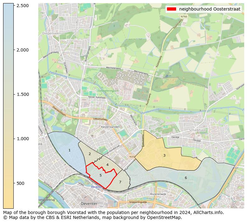 Image of the neighbourhood Oosterstraat at the map. This image is used as introduction to this page. This page shows a lot of information about the population in the neighbourhood Oosterstraat (such as the distribution by age groups of the residents, the composition of households, whether inhabitants are natives or Dutch with an immigration background, data about the houses (numbers, types, price development, use, type of property, ...) and more (car ownership, energy consumption, ...) based on open data from the Dutch Central Bureau of Statistics and various other sources!