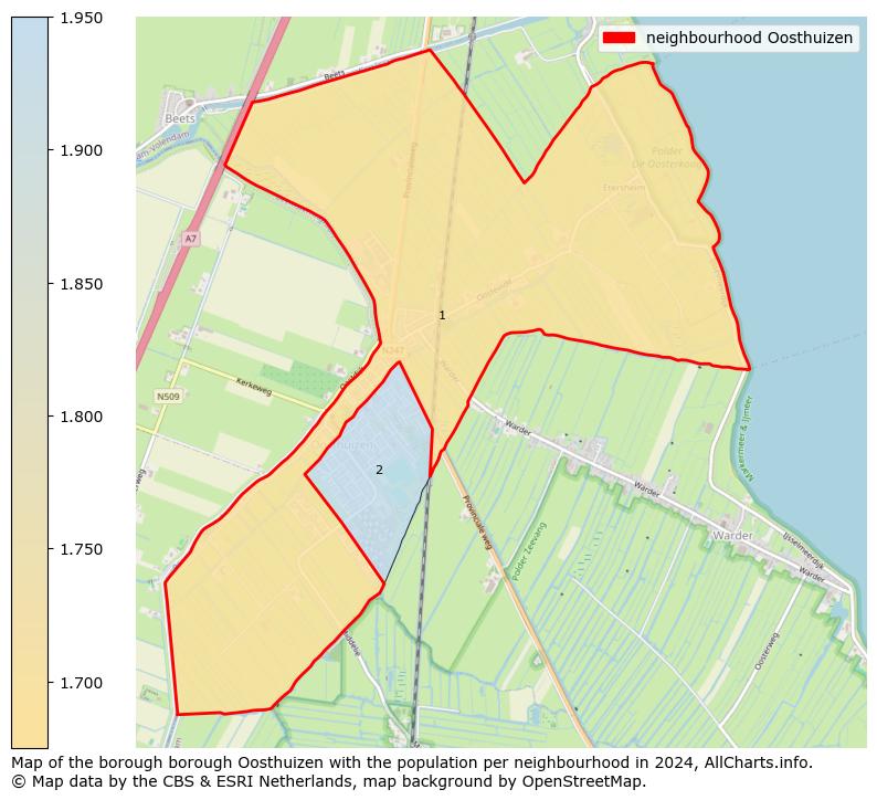 Image of the neighbourhood Oosthuizen at the map. This image is used as introduction to this page. This page shows a lot of information about the population in the neighbourhood Oosthuizen (such as the distribution by age groups of the residents, the composition of households, whether inhabitants are natives or Dutch with an immigration background, data about the houses (numbers, types, price development, use, type of property, ...) and more (car ownership, energy consumption, ...) based on open data from the Dutch Central Bureau of Statistics and various other sources!