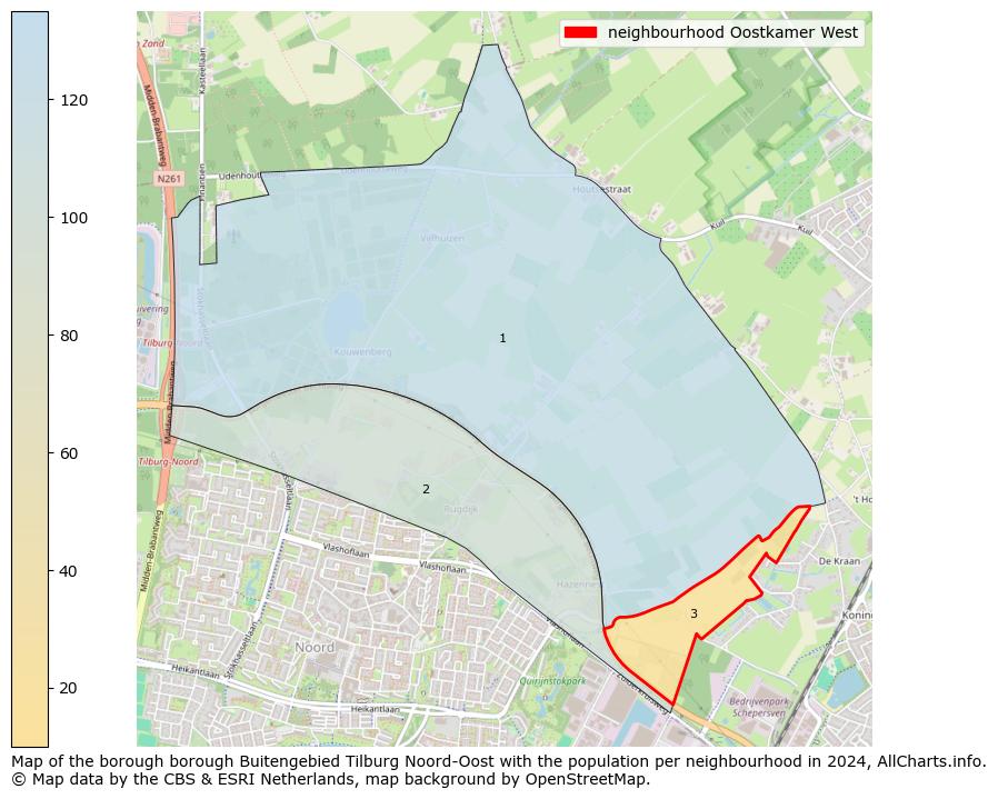 Image of the neighbourhood Oostkamer West at the map. This image is used as introduction to this page. This page shows a lot of information about the population in the neighbourhood Oostkamer West (such as the distribution by age groups of the residents, the composition of households, whether inhabitants are natives or Dutch with an immigration background, data about the houses (numbers, types, price development, use, type of property, ...) and more (car ownership, energy consumption, ...) based on open data from the Dutch Central Bureau of Statistics and various other sources!