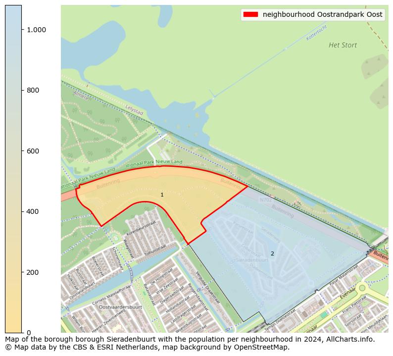 Image of the neighbourhood Oostrandpark Oost at the map. This image is used as introduction to this page. This page shows a lot of information about the population in the neighbourhood Oostrandpark Oost (such as the distribution by age groups of the residents, the composition of households, whether inhabitants are natives or Dutch with an immigration background, data about the houses (numbers, types, price development, use, type of property, ...) and more (car ownership, energy consumption, ...) based on open data from the Dutch Central Bureau of Statistics and various other sources!