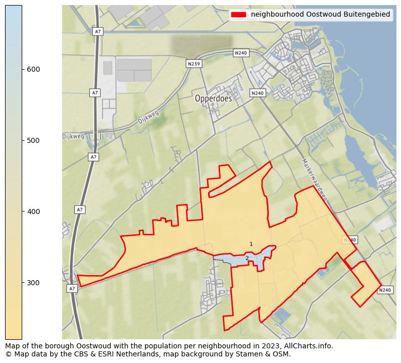 Map of the borough Oostwoud with the population per neighbourhood in 2023. This page shows a lot of information about residents (such as the distribution by age groups, family composition, gender, native or Dutch with an immigration background, ...), homes (numbers, types, price development, use, type of property, ...) and more (car ownership, energy consumption, ...) based on open data from the Dutch Central Bureau of Statistics and various other sources!