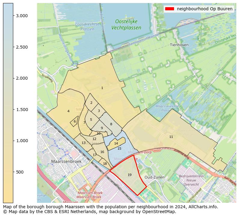 Image of the neighbourhood Op Buuren at the map. This image is used as introduction to this page. This page shows a lot of information about the population in the neighbourhood Op Buuren (such as the distribution by age groups of the residents, the composition of households, whether inhabitants are natives or Dutch with an immigration background, data about the houses (numbers, types, price development, use, type of property, ...) and more (car ownership, energy consumption, ...) based on open data from the Dutch Central Bureau of Statistics and various other sources!