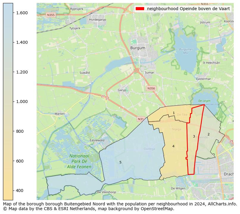 Image of the neighbourhood Opeinde boven de Vaart at the map. This image is used as introduction to this page. This page shows a lot of information about the population in the neighbourhood Opeinde boven de Vaart (such as the distribution by age groups of the residents, the composition of households, whether inhabitants are natives or Dutch with an immigration background, data about the houses (numbers, types, price development, use, type of property, ...) and more (car ownership, energy consumption, ...) based on open data from the Dutch Central Bureau of Statistics and various other sources!