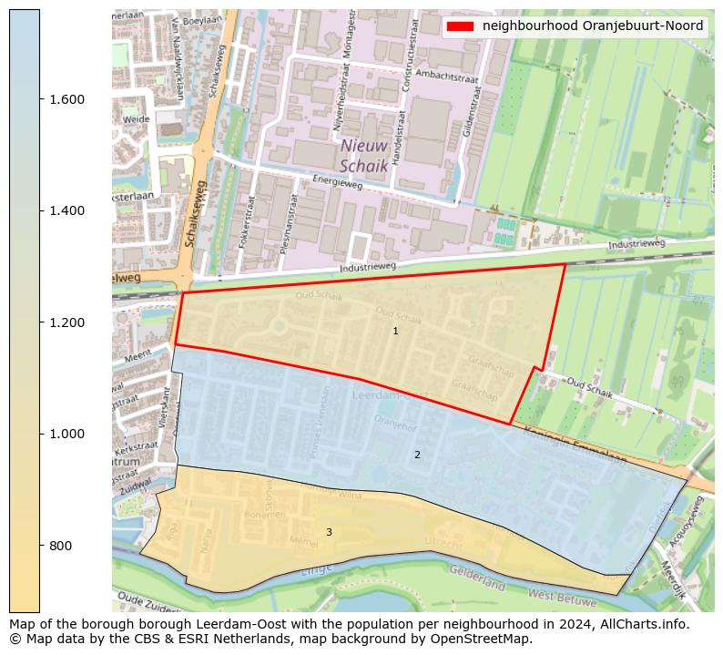 Image of the neighbourhood Oranjebuurt-Noord at the map. This image is used as introduction to this page. This page shows a lot of information about the population in the neighbourhood Oranjebuurt-Noord (such as the distribution by age groups of the residents, the composition of households, whether inhabitants are natives or Dutch with an immigration background, data about the houses (numbers, types, price development, use, type of property, ...) and more (car ownership, energy consumption, ...) based on open data from the Dutch Central Bureau of Statistics and various other sources!