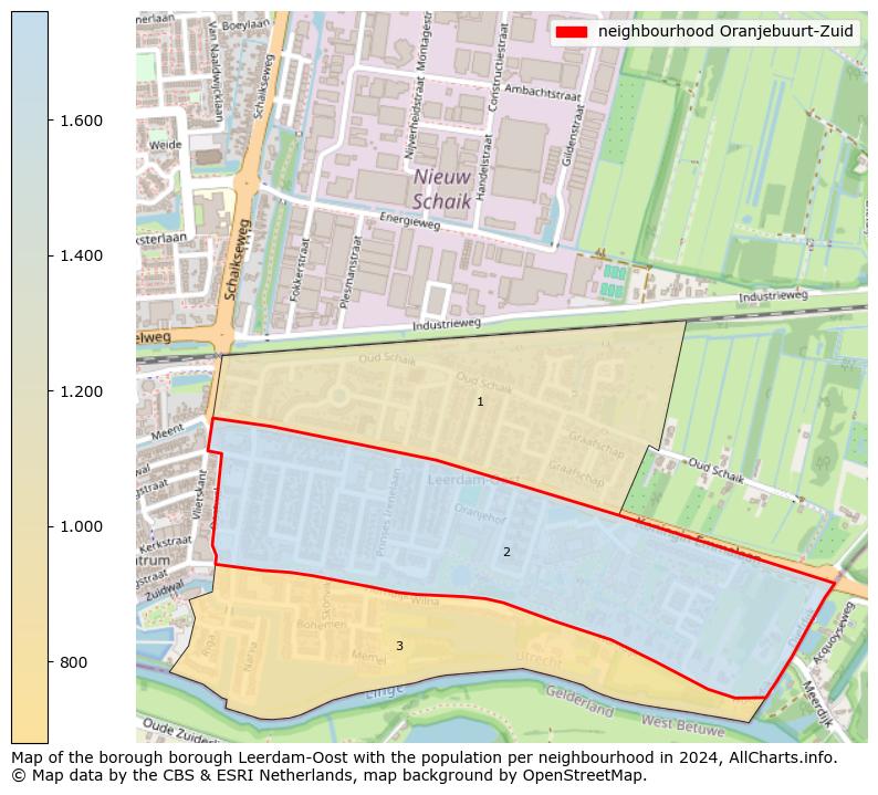 Image of the neighbourhood Oranjebuurt-Zuid at the map. This image is used as introduction to this page. This page shows a lot of information about the population in the neighbourhood Oranjebuurt-Zuid (such as the distribution by age groups of the residents, the composition of households, whether inhabitants are natives or Dutch with an immigration background, data about the houses (numbers, types, price development, use, type of property, ...) and more (car ownership, energy consumption, ...) based on open data from the Dutch Central Bureau of Statistics and various other sources!