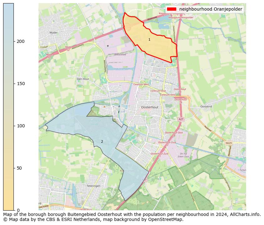 Image of the neighbourhood Oranjepolder at the map. This image is used as introduction to this page. This page shows a lot of information about the population in the neighbourhood Oranjepolder (such as the distribution by age groups of the residents, the composition of households, whether inhabitants are natives or Dutch with an immigration background, data about the houses (numbers, types, price development, use, type of property, ...) and more (car ownership, energy consumption, ...) based on open data from the Dutch Central Bureau of Statistics and various other sources!