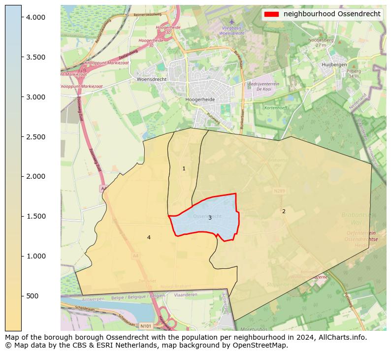 Image of the neighbourhood Ossendrecht at the map. This image is used as introduction to this page. This page shows a lot of information about the population in the neighbourhood Ossendrecht (such as the distribution by age groups of the residents, the composition of households, whether inhabitants are natives or Dutch with an immigration background, data about the houses (numbers, types, price development, use, type of property, ...) and more (car ownership, energy consumption, ...) based on open data from the Dutch Central Bureau of Statistics and various other sources!