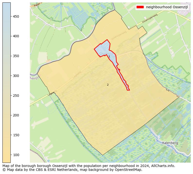 Image of the neighbourhood Ossenzijl at the map. This image is used as introduction to this page. This page shows a lot of information about the population in the neighbourhood Ossenzijl (such as the distribution by age groups of the residents, the composition of households, whether inhabitants are natives or Dutch with an immigration background, data about the houses (numbers, types, price development, use, type of property, ...) and more (car ownership, energy consumption, ...) based on open data from the Dutch Central Bureau of Statistics and various other sources!