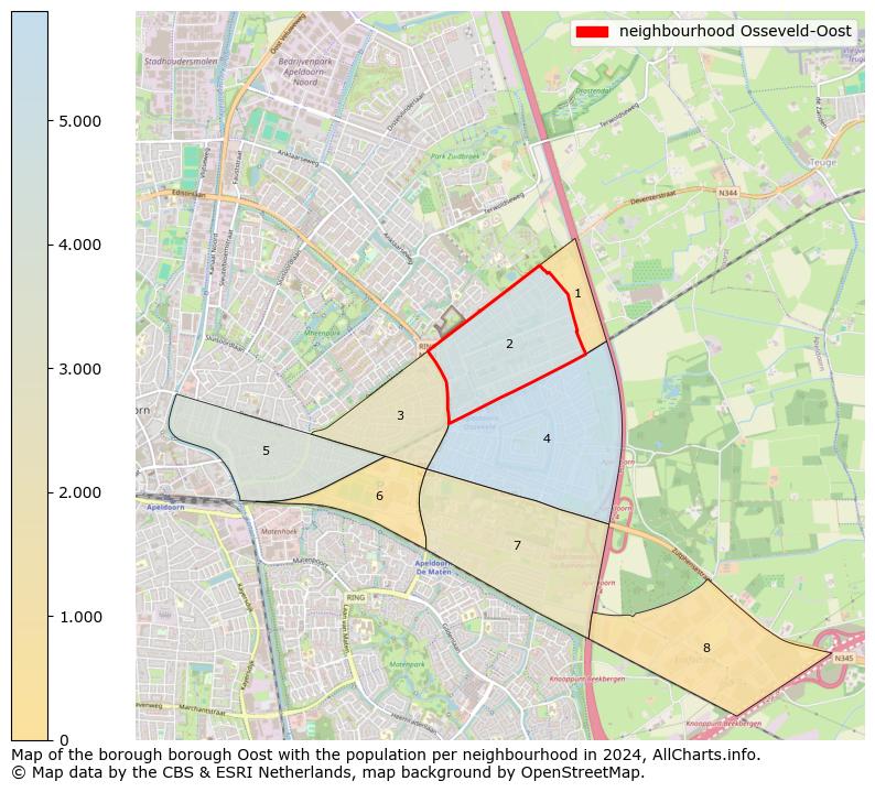 Image of the neighbourhood Osseveld-Oost at the map. This image is used as introduction to this page. This page shows a lot of information about the population in the neighbourhood Osseveld-Oost (such as the distribution by age groups of the residents, the composition of households, whether inhabitants are natives or Dutch with an immigration background, data about the houses (numbers, types, price development, use, type of property, ...) and more (car ownership, energy consumption, ...) based on open data from the Dutch Central Bureau of Statistics and various other sources!