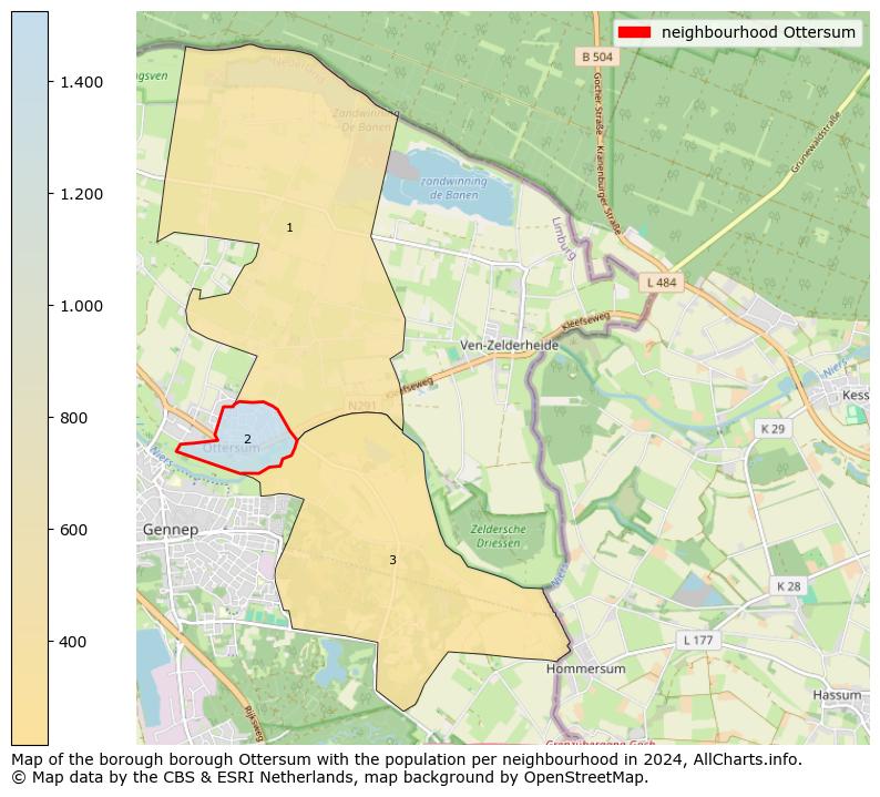 Image of the neighbourhood Ottersum at the map. This image is used as introduction to this page. This page shows a lot of information about the population in the neighbourhood Ottersum (such as the distribution by age groups of the residents, the composition of households, whether inhabitants are natives or Dutch with an immigration background, data about the houses (numbers, types, price development, use, type of property, ...) and more (car ownership, energy consumption, ...) based on open data from the Dutch Central Bureau of Statistics and various other sources!