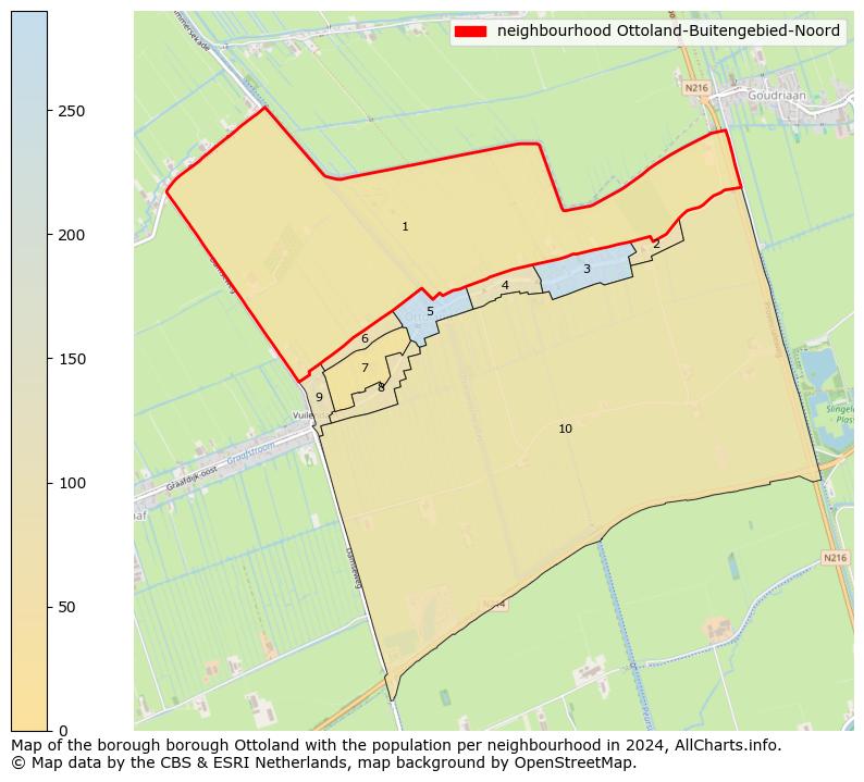 Image of the neighbourhood Ottoland-Buitengebied-Noord at the map. This image is used as introduction to this page. This page shows a lot of information about the population in the neighbourhood Ottoland-Buitengebied-Noord (such as the distribution by age groups of the residents, the composition of households, whether inhabitants are natives or Dutch with an immigration background, data about the houses (numbers, types, price development, use, type of property, ...) and more (car ownership, energy consumption, ...) based on open data from the Dutch Central Bureau of Statistics and various other sources!