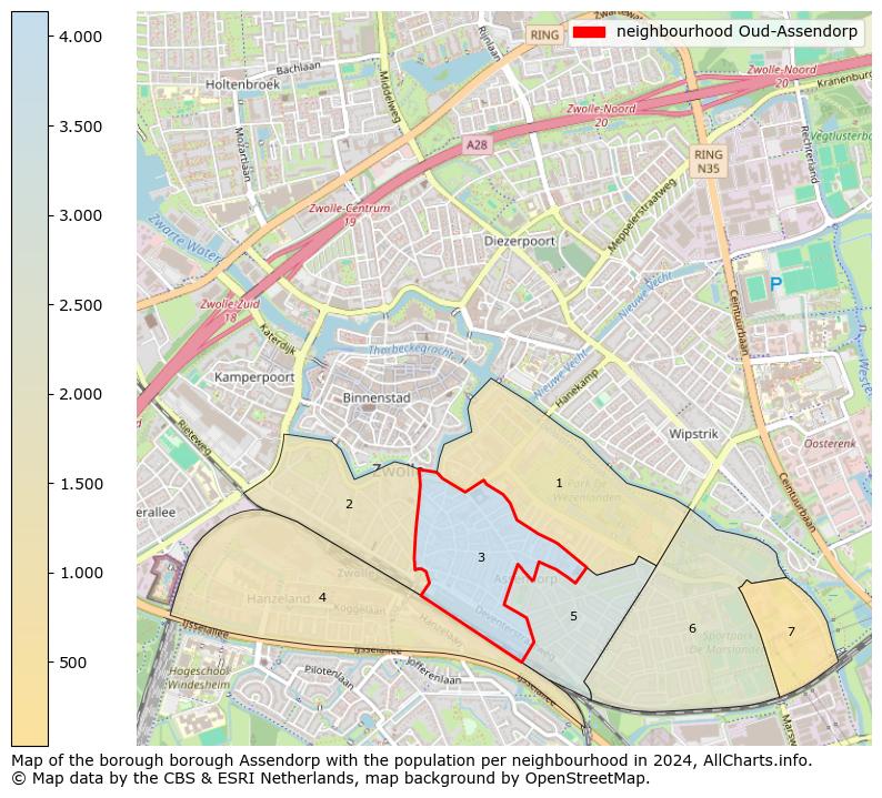 Image of the neighbourhood Oud-Assendorp at the map. This image is used as introduction to this page. This page shows a lot of information about the population in the neighbourhood Oud-Assendorp (such as the distribution by age groups of the residents, the composition of households, whether inhabitants are natives or Dutch with an immigration background, data about the houses (numbers, types, price development, use, type of property, ...) and more (car ownership, energy consumption, ...) based on open data from the Dutch Central Bureau of Statistics and various other sources!