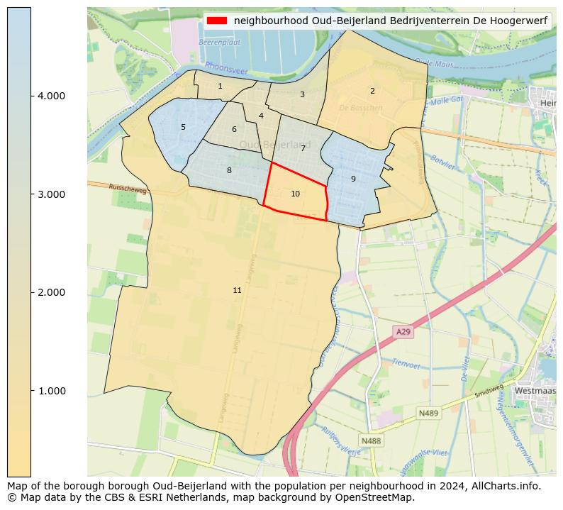 Image of the neighbourhood Oud-Beijerland Bedrijventerrein De Hoogerwerf at the map. This image is used as introduction to this page. This page shows a lot of information about the population in the neighbourhood Oud-Beijerland Bedrijventerrein De Hoogerwerf (such as the distribution by age groups of the residents, the composition of households, whether inhabitants are natives or Dutch with an immigration background, data about the houses (numbers, types, price development, use, type of property, ...) and more (car ownership, energy consumption, ...) based on open data from the Dutch Central Bureau of Statistics and various other sources!