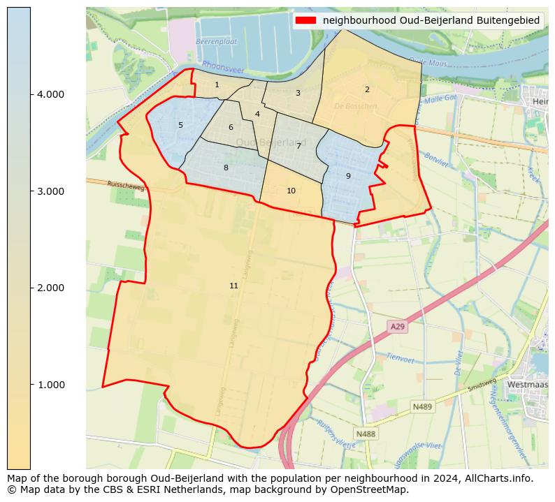 Image of the neighbourhood Oud-Beijerland Buitengebied at the map. This image is used as introduction to this page. This page shows a lot of information about the population in the neighbourhood Oud-Beijerland Buitengebied (such as the distribution by age groups of the residents, the composition of households, whether inhabitants are natives or Dutch with an immigration background, data about the houses (numbers, types, price development, use, type of property, ...) and more (car ownership, energy consumption, ...) based on open data from the Dutch Central Bureau of Statistics and various other sources!