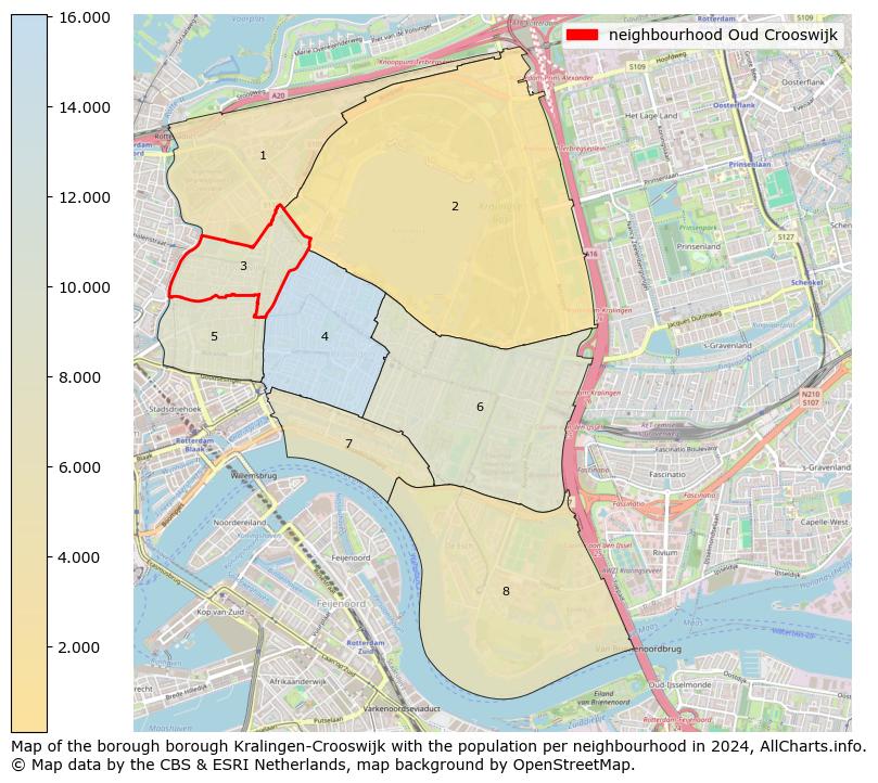 Image of the neighbourhood Oud Crooswijk at the map. This image is used as introduction to this page. This page shows a lot of information about the population in the neighbourhood Oud Crooswijk (such as the distribution by age groups of the residents, the composition of households, whether inhabitants are natives or Dutch with an immigration background, data about the houses (numbers, types, price development, use, type of property, ...) and more (car ownership, energy consumption, ...) based on open data from the Dutch Central Bureau of Statistics and various other sources!