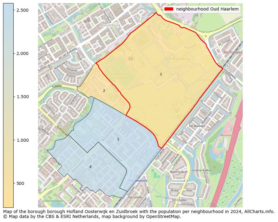 Image of the neighbourhood Oud Haarlem at the map. This image is used as introduction to this page. This page shows a lot of information about the population in the neighbourhood Oud Haarlem (such as the distribution by age groups of the residents, the composition of households, whether inhabitants are natives or Dutch with an immigration background, data about the houses (numbers, types, price development, use, type of property, ...) and more (car ownership, energy consumption, ...) based on open data from the Dutch Central Bureau of Statistics and various other sources!