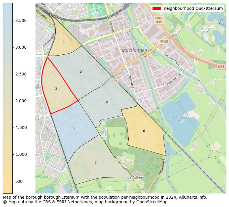 Image of the neighbourhood Oud-Ittersum at the map. This image is used as introduction to this page. This page shows a lot of information about the population in the neighbourhood Oud-Ittersum (such as the distribution by age groups of the residents, the composition of households, whether inhabitants are natives or Dutch with an immigration background, data about the houses (numbers, types, price development, use, type of property, ...) and more (car ownership, energy consumption, ...) based on open data from the Dutch Central Bureau of Statistics and various other sources!