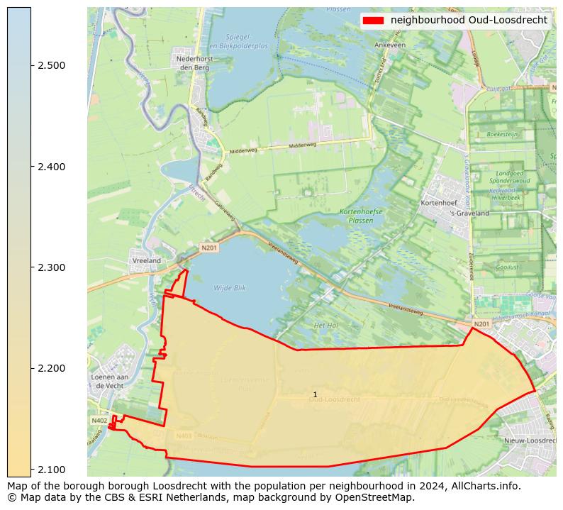 Image of the neighbourhood Oud-Loosdrecht at the map. This image is used as introduction to this page. This page shows a lot of information about the population in the neighbourhood Oud-Loosdrecht (such as the distribution by age groups of the residents, the composition of households, whether inhabitants are natives or Dutch with an immigration background, data about the houses (numbers, types, price development, use, type of property, ...) and more (car ownership, energy consumption, ...) based on open data from the Dutch Central Bureau of Statistics and various other sources!