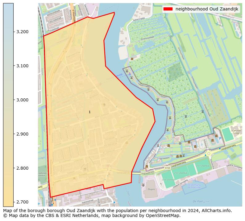 Image of the neighbourhood Oud Zaandijk at the map. This image is used as introduction to this page. This page shows a lot of information about the population in the neighbourhood Oud Zaandijk (such as the distribution by age groups of the residents, the composition of households, whether inhabitants are natives or Dutch with an immigration background, data about the houses (numbers, types, price development, use, type of property, ...) and more (car ownership, energy consumption, ...) based on open data from the Dutch Central Bureau of Statistics and various other sources!