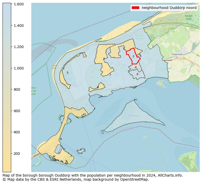 Image of the neighbourhood Ouddorp noord at the map. This image is used as introduction to this page. This page shows a lot of information about the population in the neighbourhood Ouddorp noord (such as the distribution by age groups of the residents, the composition of households, whether inhabitants are natives or Dutch with an immigration background, data about the houses (numbers, types, price development, use, type of property, ...) and more (car ownership, energy consumption, ...) based on open data from the Dutch Central Bureau of Statistics and various other sources!