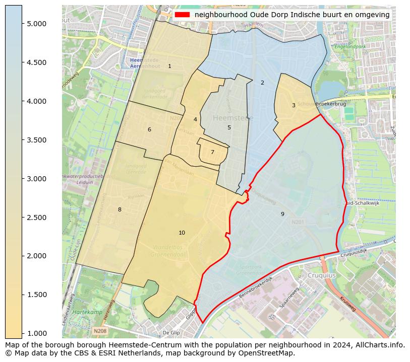 Image of the neighbourhood Oude Dorp Indische buurt en omgeving at the map. This image is used as introduction to this page. This page shows a lot of information about the population in the neighbourhood Oude Dorp Indische buurt en omgeving (such as the distribution by age groups of the residents, the composition of households, whether inhabitants are natives or Dutch with an immigration background, data about the houses (numbers, types, price development, use, type of property, ...) and more (car ownership, energy consumption, ...) based on open data from the Dutch Central Bureau of Statistics and various other sources!