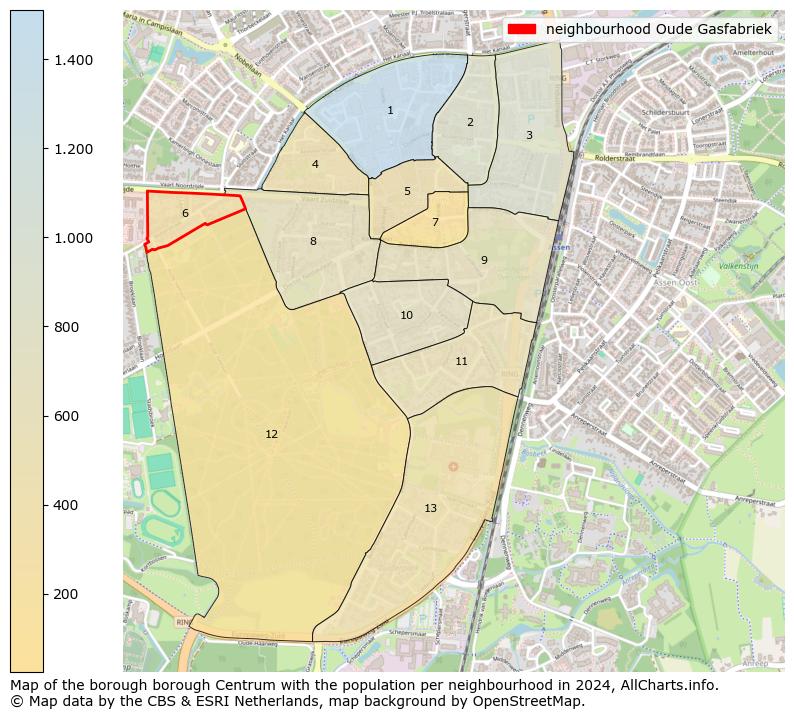 Image of the neighbourhood Oude Gasfabriek at the map. This image is used as introduction to this page. This page shows a lot of information about the population in the neighbourhood Oude Gasfabriek (such as the distribution by age groups of the residents, the composition of households, whether inhabitants are natives or Dutch with an immigration background, data about the houses (numbers, types, price development, use, type of property, ...) and more (car ownership, energy consumption, ...) based on open data from the Dutch Central Bureau of Statistics and various other sources!