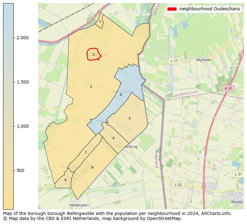 Image of the neighbourhood Oudeschans at the map. This image is used as introduction to this page. This page shows a lot of information about the population in the neighbourhood Oudeschans (such as the distribution by age groups of the residents, the composition of households, whether inhabitants are natives or Dutch with an immigration background, data about the houses (numbers, types, price development, use, type of property, ...) and more (car ownership, energy consumption, ...) based on open data from the Dutch Central Bureau of Statistics and various other sources!