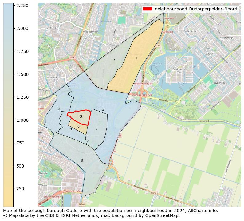 Image of the neighbourhood Oudorperpolder-Noord at the map. This image is used as introduction to this page. This page shows a lot of information about the population in the neighbourhood Oudorperpolder-Noord (such as the distribution by age groups of the residents, the composition of households, whether inhabitants are natives or Dutch with an immigration background, data about the houses (numbers, types, price development, use, type of property, ...) and more (car ownership, energy consumption, ...) based on open data from the Dutch Central Bureau of Statistics and various other sources!