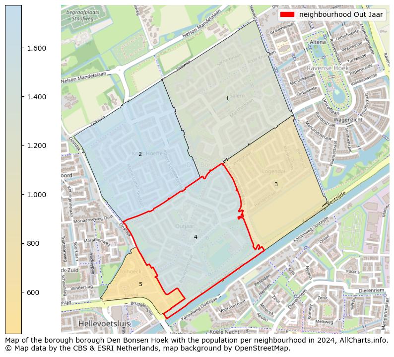 Image of the neighbourhood Out Jaar at the map. This image is used as introduction to this page. This page shows a lot of information about the population in the neighbourhood Out Jaar (such as the distribution by age groups of the residents, the composition of households, whether inhabitants are natives or Dutch with an immigration background, data about the houses (numbers, types, price development, use, type of property, ...) and more (car ownership, energy consumption, ...) based on open data from the Dutch Central Bureau of Statistics and various other sources!