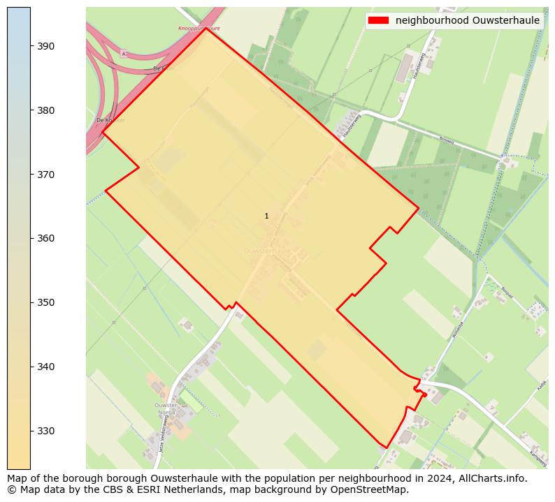 Image of the neighbourhood Ouwsterhaule at the map. This image is used as introduction to this page. This page shows a lot of information about the population in the neighbourhood Ouwsterhaule (such as the distribution by age groups of the residents, the composition of households, whether inhabitants are natives or Dutch with an immigration background, data about the houses (numbers, types, price development, use, type of property, ...) and more (car ownership, energy consumption, ...) based on open data from the Dutch Central Bureau of Statistics and various other sources!