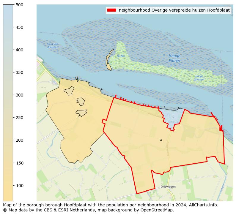 Image of the neighbourhood Overige verspreide huizen Hoofdplaat at the map. This image is used as introduction to this page. This page shows a lot of information about the population in the neighbourhood Overige verspreide huizen Hoofdplaat (such as the distribution by age groups of the residents, the composition of households, whether inhabitants are natives or Dutch with an immigration background, data about the houses (numbers, types, price development, use, type of property, ...) and more (car ownership, energy consumption, ...) based on open data from the Dutch Central Bureau of Statistics and various other sources!