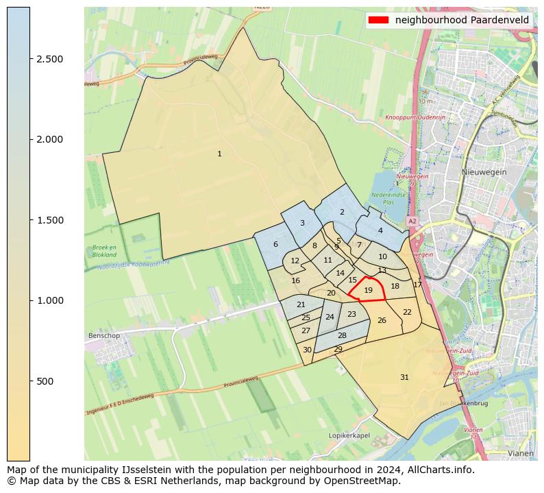 Image of the neighbourhood Paardenveld at the map. This image is used as introduction to this page. This page shows a lot of information about the population in the neighbourhood Paardenveld (such as the distribution by age groups of the residents, the composition of households, whether inhabitants are natives or Dutch with an immigration background, data about the houses (numbers, types, price development, use, type of property, ...) and more (car ownership, energy consumption, ...) based on open data from the Dutch Central Bureau of Statistics and various other sources!