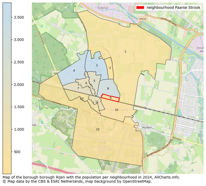 Image of the neighbourhood Paarse Strook at the map. This image is used as introduction to this page. This page shows a lot of information about the population in the neighbourhood Paarse Strook (such as the distribution by age groups of the residents, the composition of households, whether inhabitants are natives or Dutch with an immigration background, data about the houses (numbers, types, price development, use, type of property, ...) and more (car ownership, energy consumption, ...) based on open data from the Dutch Central Bureau of Statistics and various other sources!