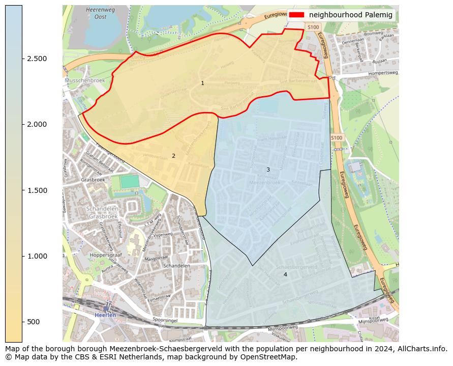 Image of the neighbourhood Palemig at the map. This image is used as introduction to this page. This page shows a lot of information about the population in the neighbourhood Palemig (such as the distribution by age groups of the residents, the composition of households, whether inhabitants are natives or Dutch with an immigration background, data about the houses (numbers, types, price development, use, type of property, ...) and more (car ownership, energy consumption, ...) based on open data from the Dutch Central Bureau of Statistics and various other sources!