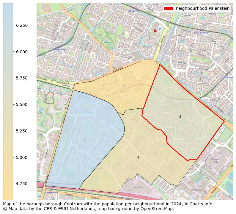 Image of the neighbourhood Palenstein at the map. This image is used as introduction to this page. This page shows a lot of information about the population in the neighbourhood Palenstein (such as the distribution by age groups of the residents, the composition of households, whether inhabitants are natives or Dutch with an immigration background, data about the houses (numbers, types, price development, use, type of property, ...) and more (car ownership, energy consumption, ...) based on open data from the Dutch Central Bureau of Statistics and various other sources!