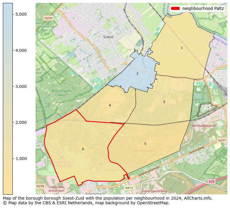 Image of the neighbourhood Paltz at the map. This image is used as introduction to this page. This page shows a lot of information about the population in the neighbourhood Paltz (such as the distribution by age groups of the residents, the composition of households, whether inhabitants are natives or Dutch with an immigration background, data about the houses (numbers, types, price development, use, type of property, ...) and more (car ownership, energy consumption, ...) based on open data from the Dutch Central Bureau of Statistics and various other sources!