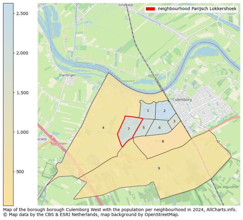 Image of the neighbourhood Parijsch Lokkershoek at the map. This image is used as introduction to this page. This page shows a lot of information about the population in the neighbourhood Parijsch Lokkershoek (such as the distribution by age groups of the residents, the composition of households, whether inhabitants are natives or Dutch with an immigration background, data about the houses (numbers, types, price development, use, type of property, ...) and more (car ownership, energy consumption, ...) based on open data from the Dutch Central Bureau of Statistics and various other sources!