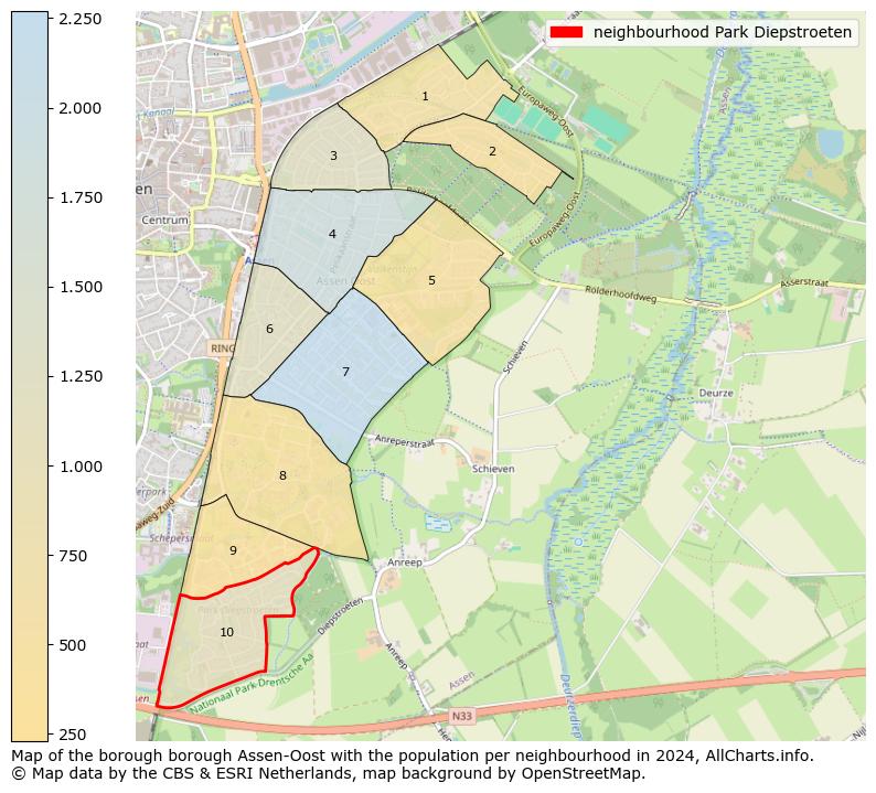 Image of the neighbourhood Park Diepstroeten at the map. This image is used as introduction to this page. This page shows a lot of information about the population in the neighbourhood Park Diepstroeten (such as the distribution by age groups of the residents, the composition of households, whether inhabitants are natives or Dutch with an immigration background, data about the houses (numbers, types, price development, use, type of property, ...) and more (car ownership, energy consumption, ...) based on open data from the Dutch Central Bureau of Statistics and various other sources!