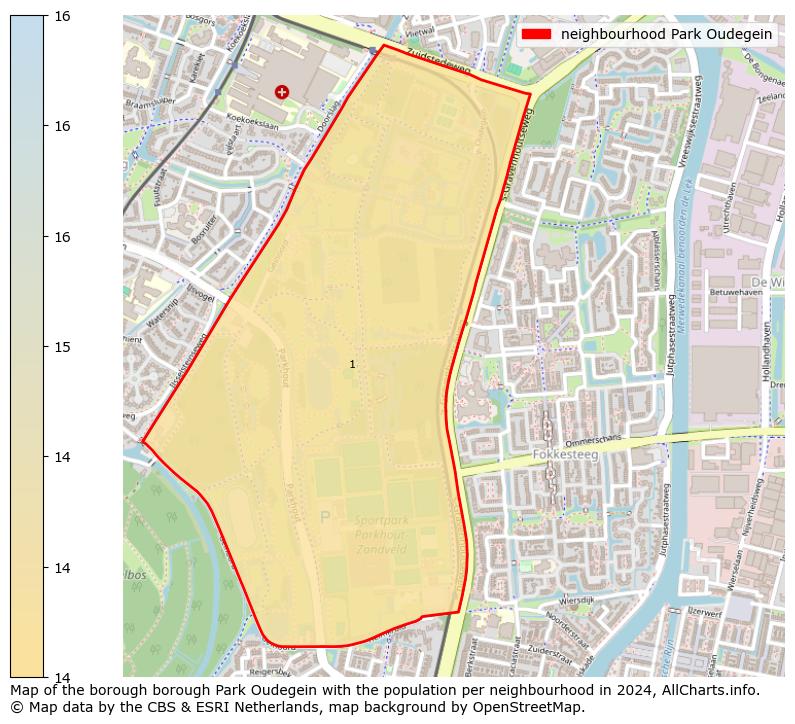 Image of the neighbourhood Park Oudegein at the map. This image is used as introduction to this page. This page shows a lot of information about the population in the neighbourhood Park Oudegein (such as the distribution by age groups of the residents, the composition of households, whether inhabitants are natives or Dutch with an immigration background, data about the houses (numbers, types, price development, use, type of property, ...) and more (car ownership, energy consumption, ...) based on open data from the Dutch Central Bureau of Statistics and various other sources!